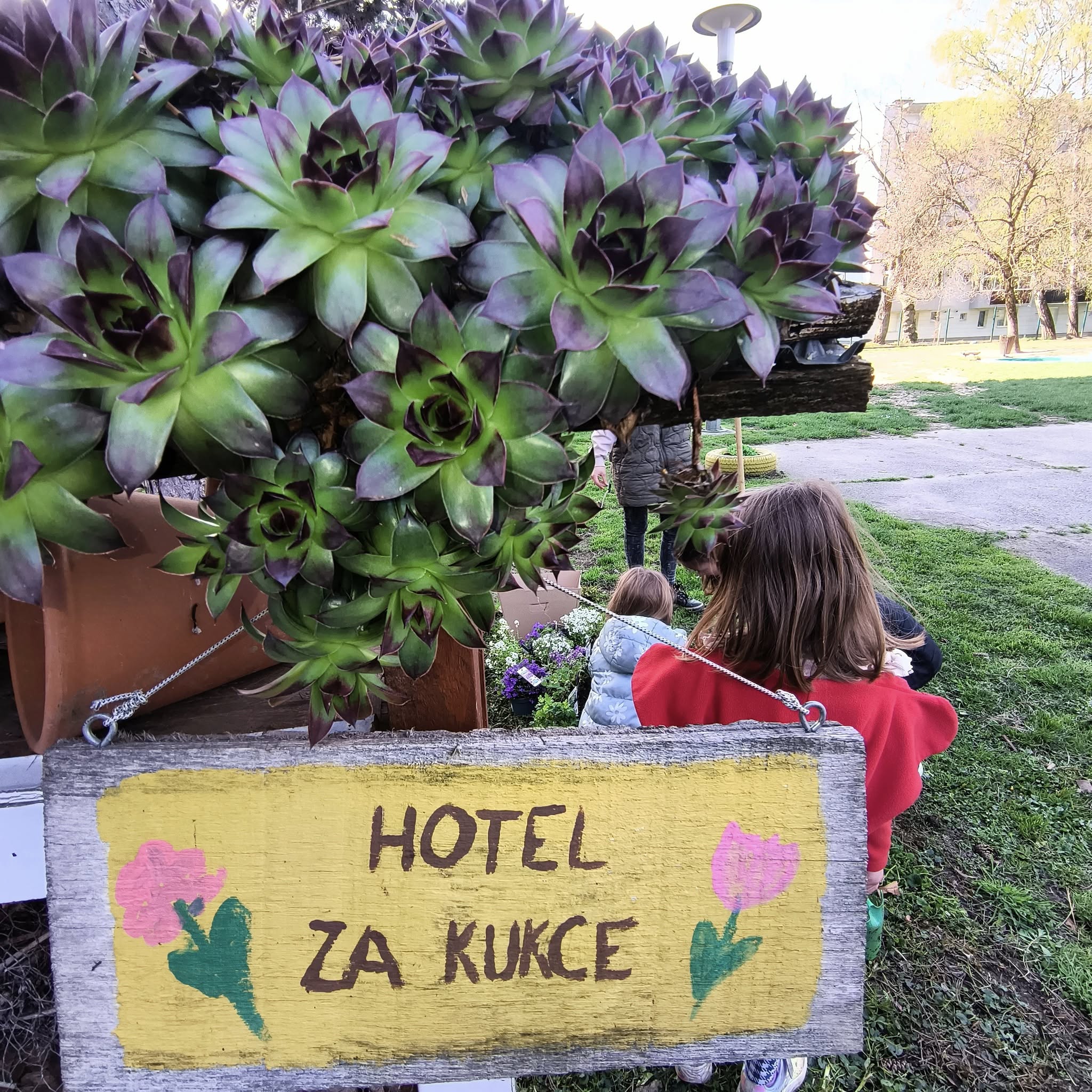 hotel za kukce-natpis