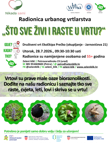 Urbano vrtlarstvo bioraznolikost u vrtu
